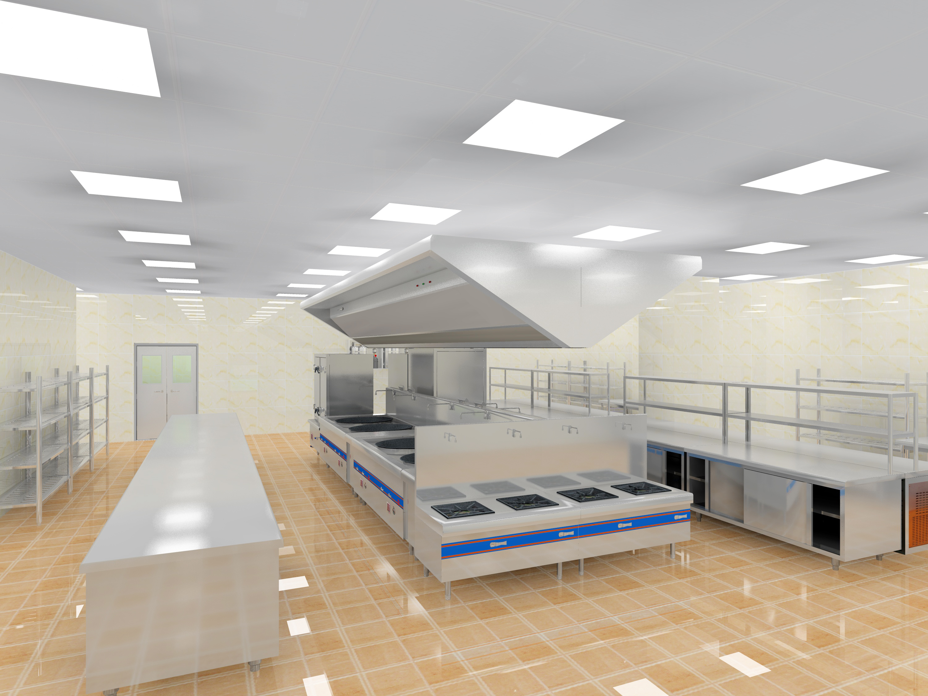 員工食堂廚房設(shè)計方案2