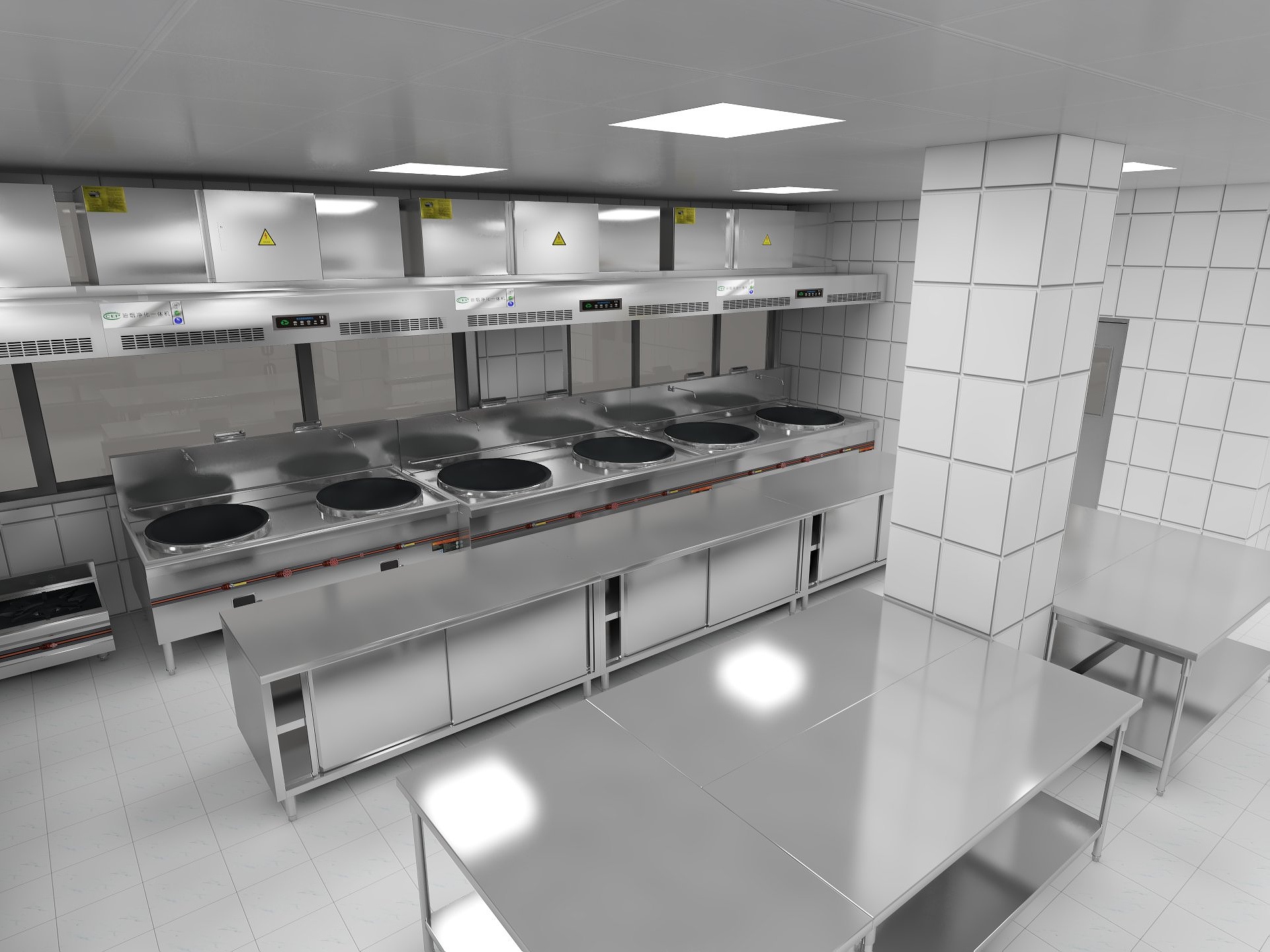 不銹鋼廚房設(shè)備