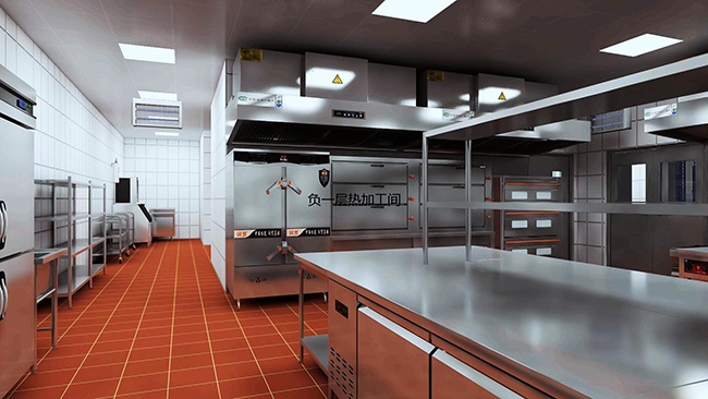 商用廚房設備擺放 商用廚房設備擺放