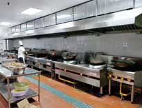 成都廚房設備工程公司告訴你大型廚房通風系統設計方法