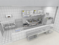 成都酒店廚房設備廠家告訴你商用廚房工程需要這六個方面