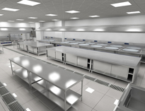 學(xué)校食堂廚房設(shè)備廠家告訴你學(xué)校廚房設(shè)計需要注意什么