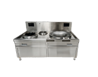 新款商用電磁一炒一大鍋灶